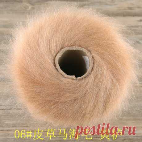 秋冬皮草长毛马海毛围巾披肩外套线棒针线-淘宝网全球站