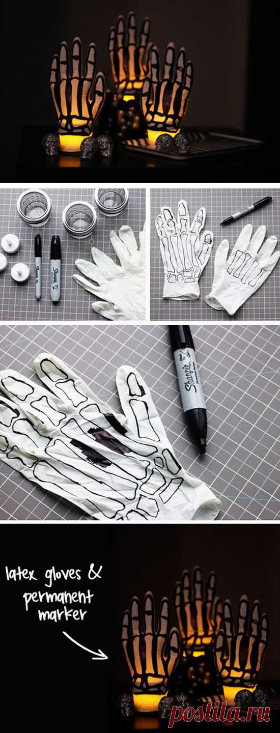 Рука скелета (DIY)