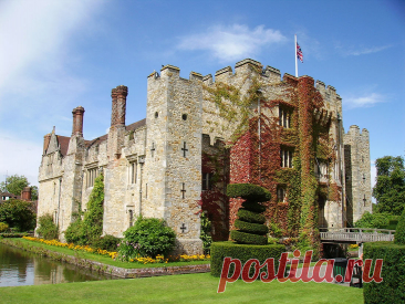 Замок Хивер (Hever Castle) - исторический и садовый тур в дом детства Анны Болейн.
