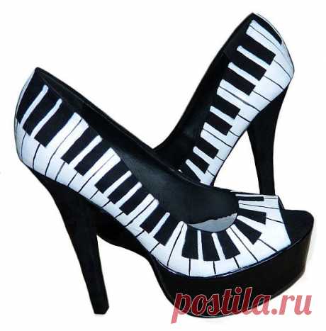 Туфли - пианино - $90.00 USD