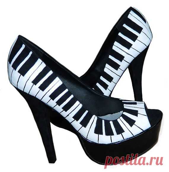 Туфли - пианино - $90.00 USD