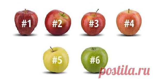Выберите яблоко, которое вы бы съели, и узнайте о себе кое-что интересное - В мире чудес
