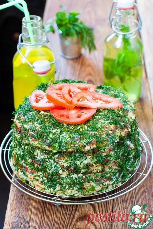 Кабачковый торт - кулинарный рецепт