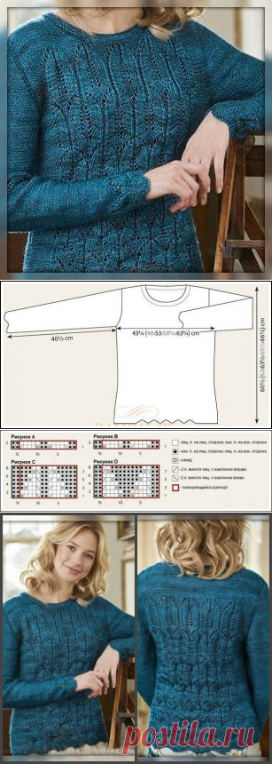 Вязание. Женские пуловеры от дизайнера Emma Vining из журнала “The Knitter” | 101секрет | Яндекс Дзен