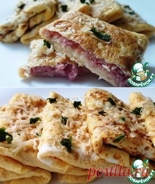 Яичные конверты с острова Тенерифе - кулинарный рецепт