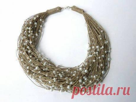 Потрясающие украшения из шнура — Сделай сам, идеи для творчества - DIY Ideas