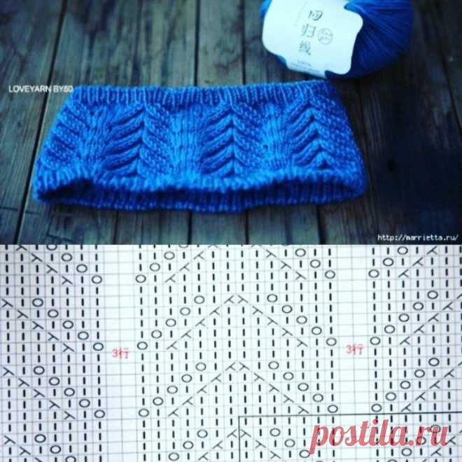 Очень красивый узор сохраняем в копилку