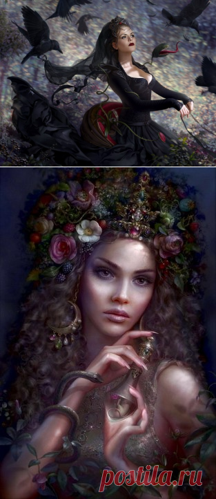 Странные сказки, странные картинки
