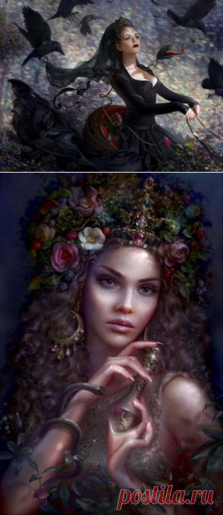 Странные сказки, странные картинки