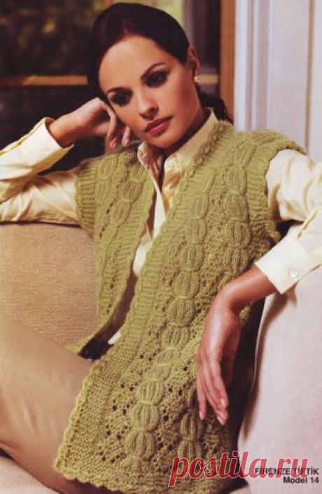 Жилеты спицами » Вязание для женщин