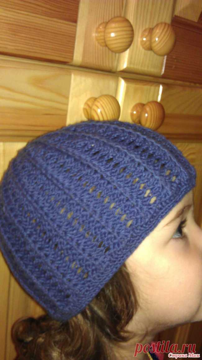 Шапочка "Нежность" - Вяжем вместе он-лайн - Страна Мам