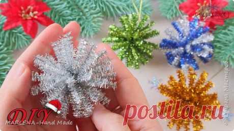 Новогодняя игрушка ЗА 1 МИНУТУ МК/DIY | Страна Мастеров