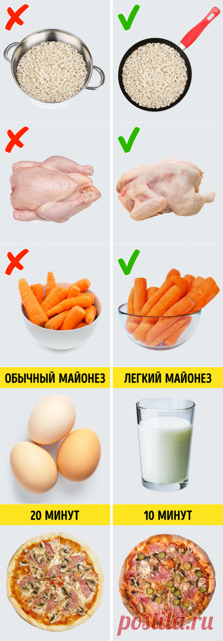 12 приемов , приготовления блюд которые можно использовать на своей кухне