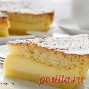 Волшебный торт, который тает во рту