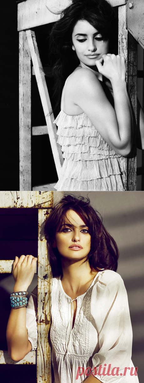Пенелопа Крус (Penelope Cruz) и Моника Крус (Monica Cruz) в фотосессии для рекламы Mango (весна-лето 2009)