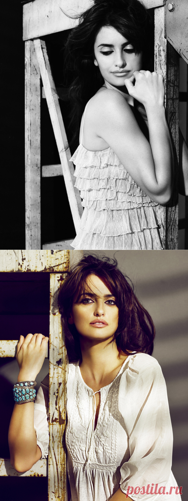 Пенелопа Крус (Penelope Cruz) и Моника Крус (Monica Cruz) в фотосессии для рекламы Mango (весна-лето 2009)