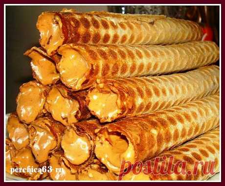 Медовые вафли с имбирем и корицей - perchinka63.ru