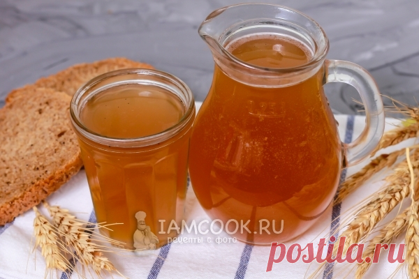 ༺🌸༻.Домашний хлебный квас с дрожжами