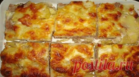 Запеканка с фаршем и грибами. Лучший сайт кулинарии