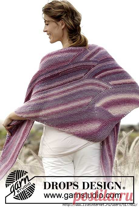 ШАЛЬ RETRO WAVES ОТ DROPS DESIGN