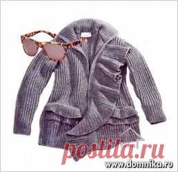 Жакеты » Вязание крючком и спицами схемы и модели