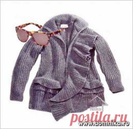 Жакеты » Вязание крючком и спицами схемы и модели