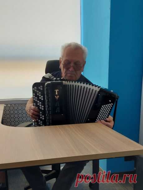 На работе