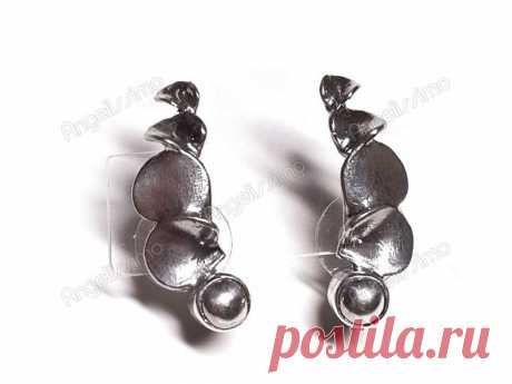 Серьги &quot;Листики&quot; от Amorem