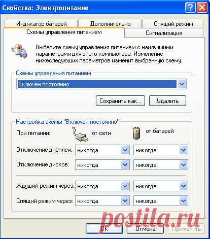 Почему гаснет экран?