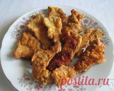Куриная грудка в яйце
