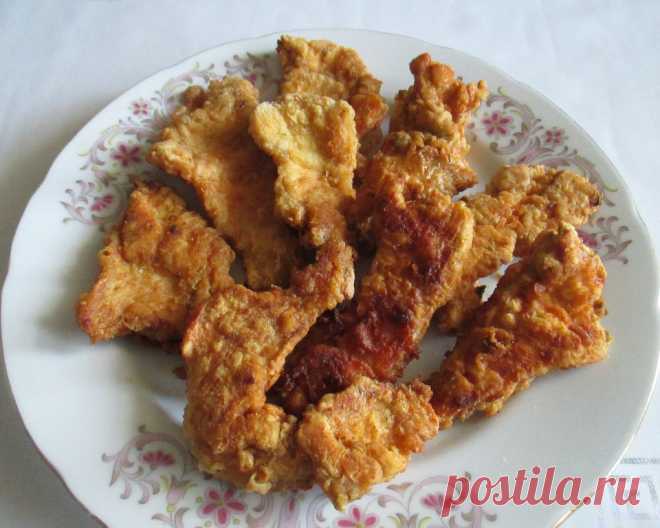 Куриная грудка в яйце