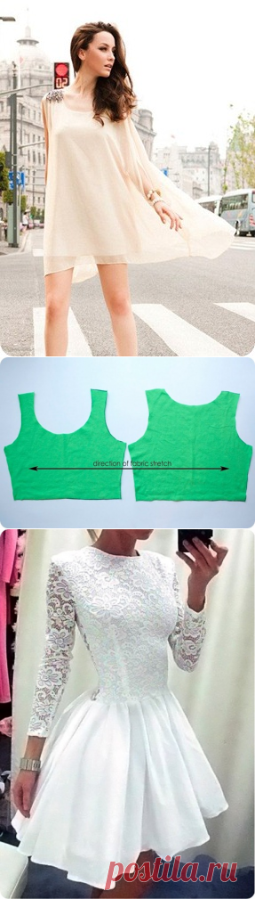 Модные фасоны платьев в этом сезоне. Выкройки модных платьев | Женская книга