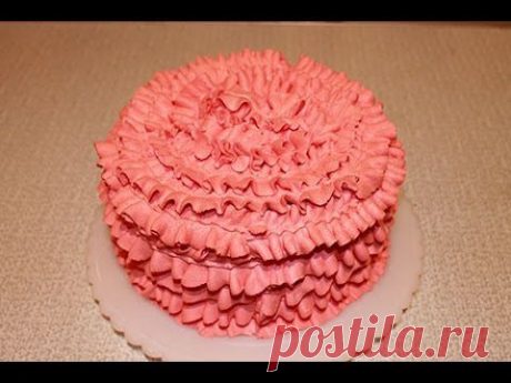 ▶ Как красиво украсить торт - YouTube