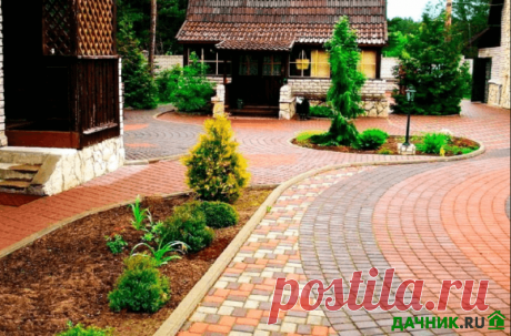 Укладка тротуарной плитки на бетонное основание своими руками | 6 соток