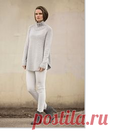 Свитер с высоким воротом No.31