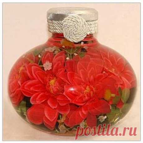 Консервируем... цветы