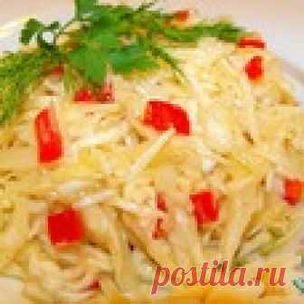 Капустный салат по-немецки Кулинарный рецепт
