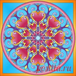 Don't Eat the Paste: Valentine Mandalas- coloring pages