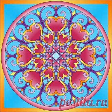 Don't Eat the Paste: Valentine Mandalas- coloring pages