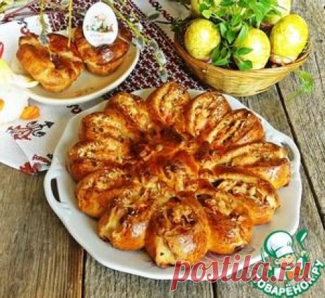 Пасхальный пирог с мясом - кулинарный рецепт