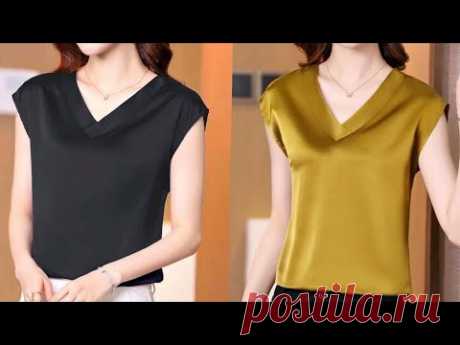 (11) 🌹 Cut and Sew Blouses and Shirts yourself Easily, Even if You are not a Tailor - YouTube