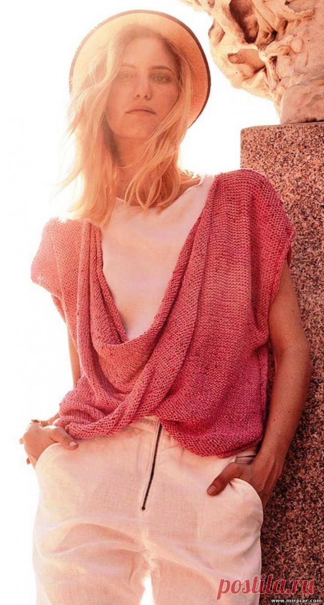 Стильная накидка с простой выкройкой / Простые выкройки / ВТОРАЯ УЛИЦА