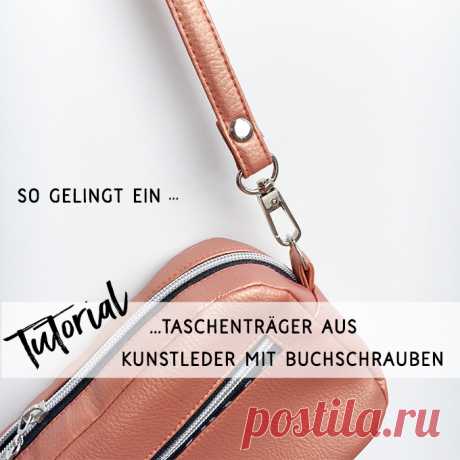 This is how a bag carrier made of artificial leather succeeds - crearesa.de
