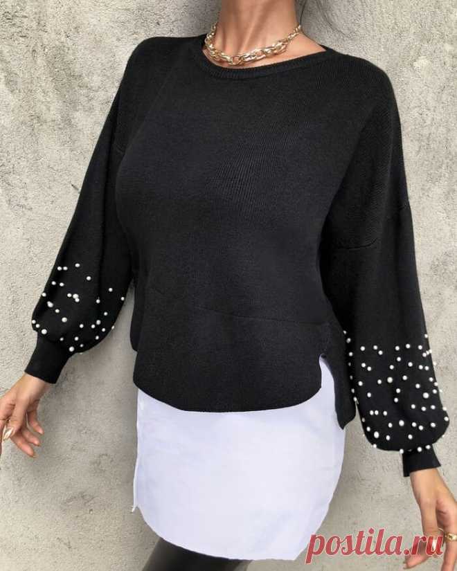 Женские свитера с кардиганами