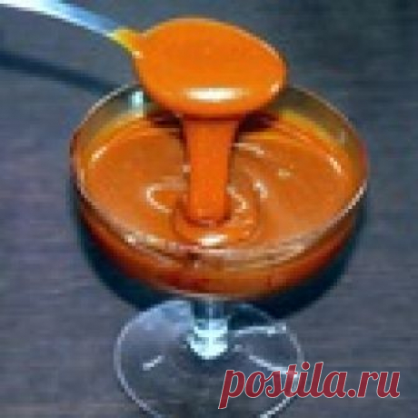 Карамельный соус Кулинарный рецепт