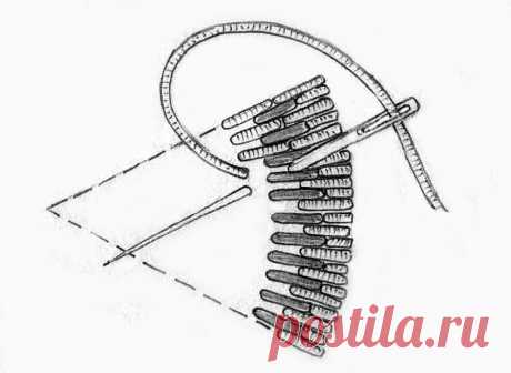 Long and short Buttonhole stitch | Di van Niekerk