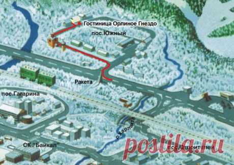 Наши координаты Гостиница в Байкальске Орлиное гнездо