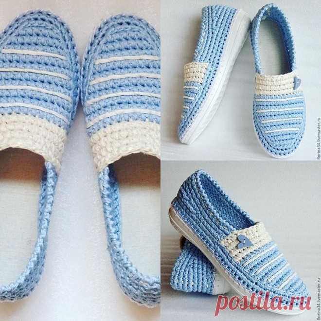 Вязаные Слиперсы🙈 Цена: 2800 руб. Удобные слиперы для прогулок по улице. Основа выполнена крючком из - slippers_shoes