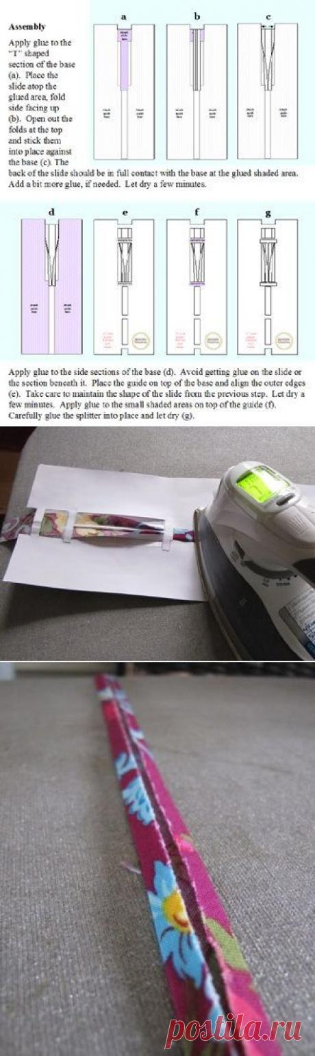 Шаблон для косой бейки своими руками.