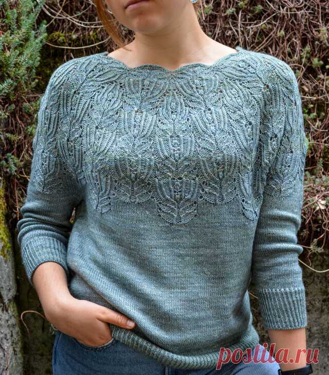 Джемпер...Yagmur Sweater by Valentina Bogdanova(2022)